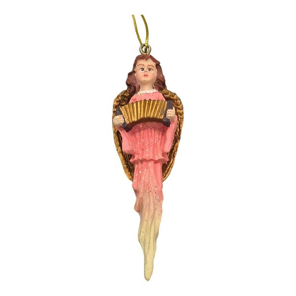 Set Of 12 Commodore Angel Icicle Ornaments 3.5" Vtg Christmas Decorations - Picture 8 of 13